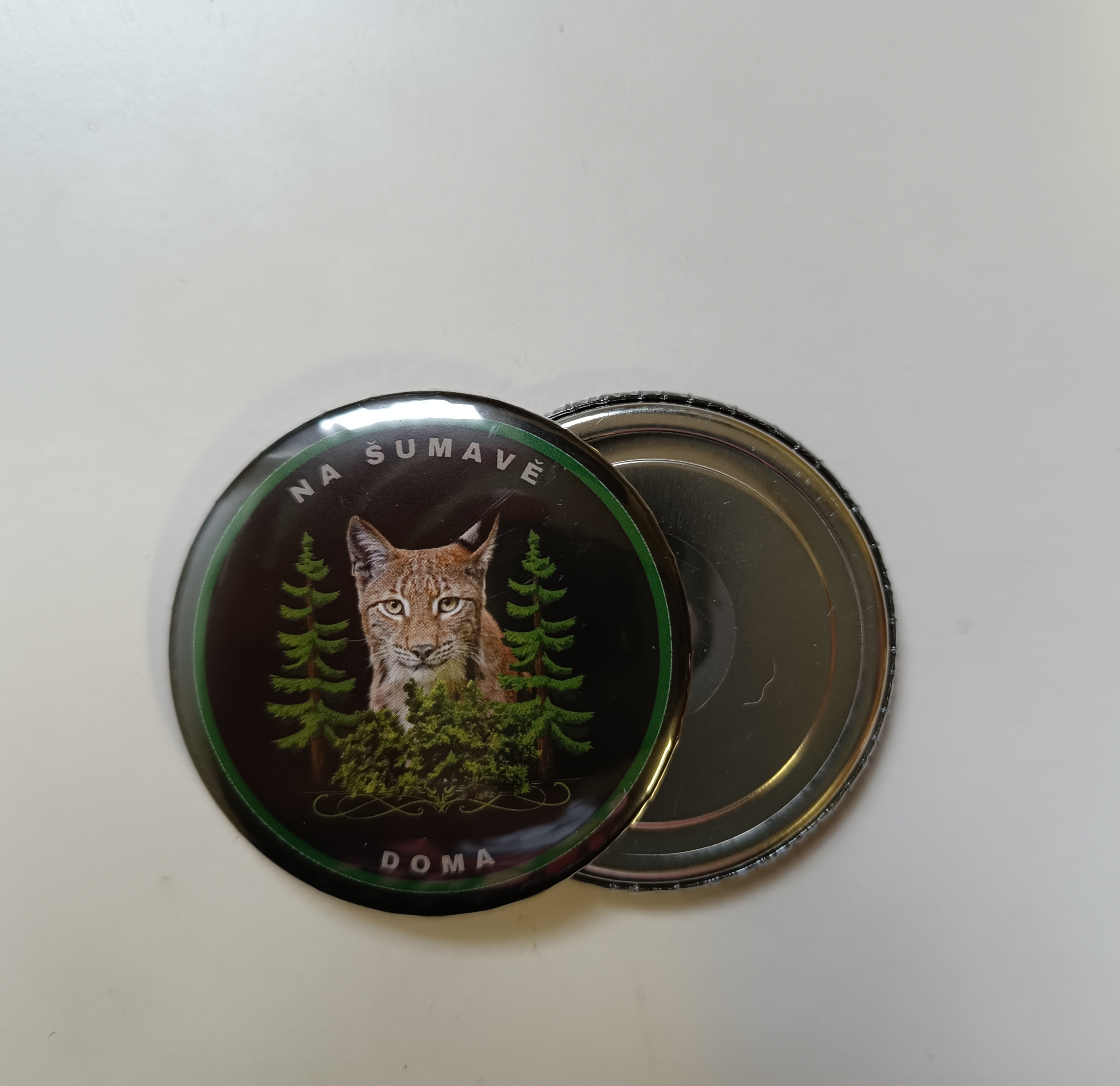 Magnetka 57mm (Na Šumavě Doma-Rys)