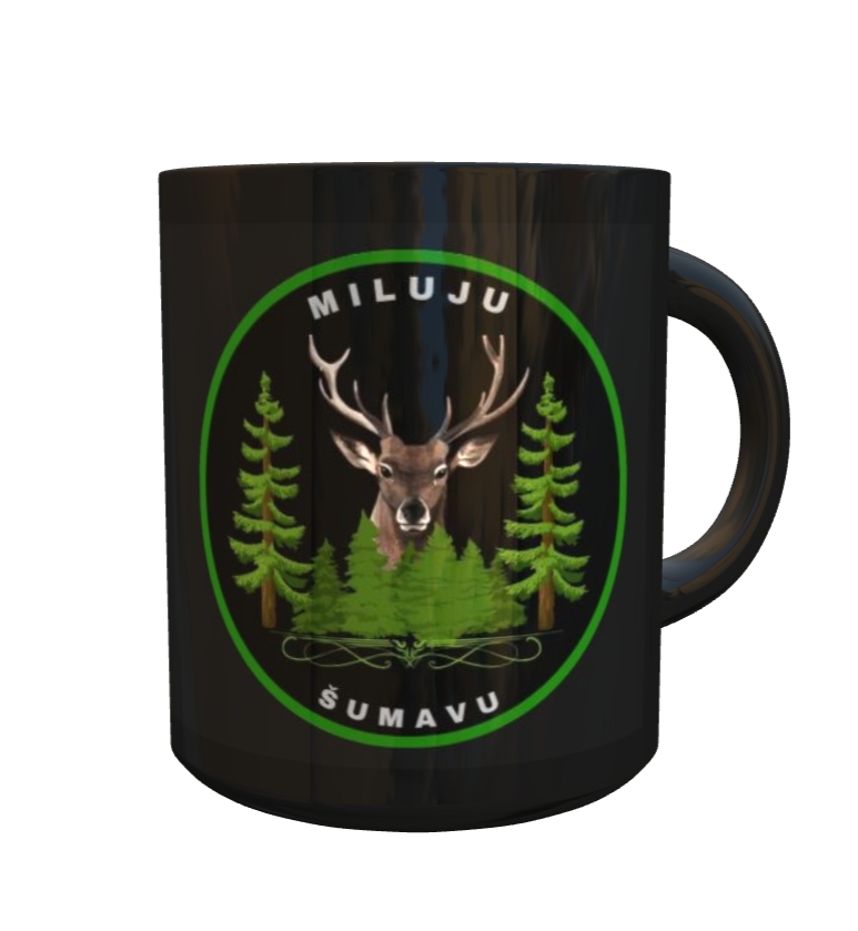 Hrníček Miluju Šumavu (Jelen)
