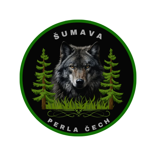 Samolepka  Šumava Perla Čech 5cm